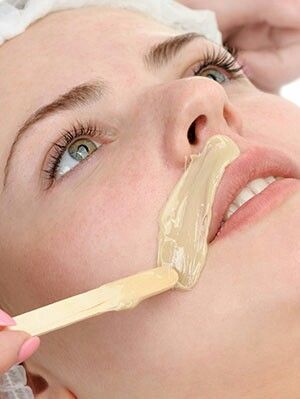 Upper lip wax