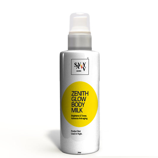 Zenith glow body milk
