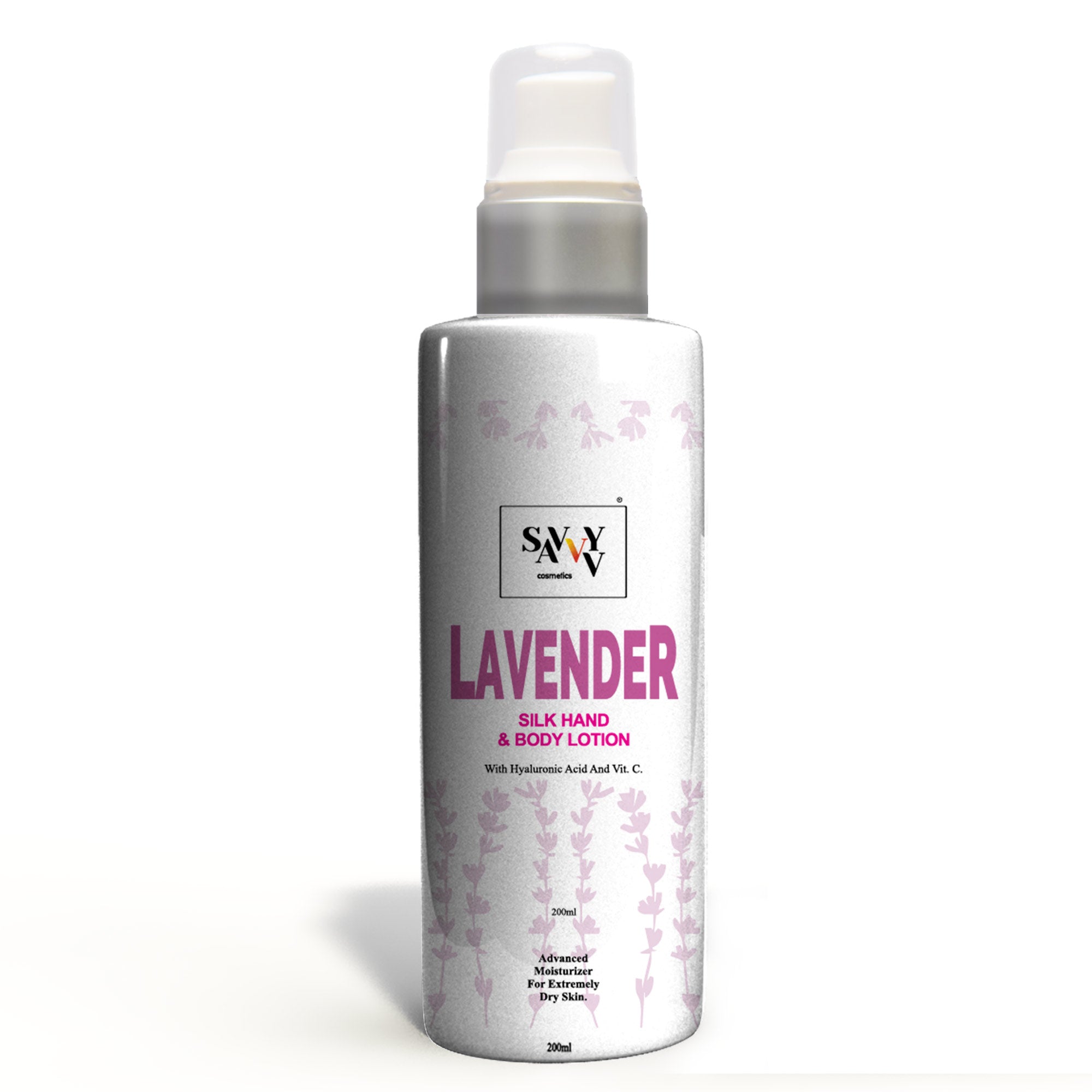 Lavender silk hand & body lotion