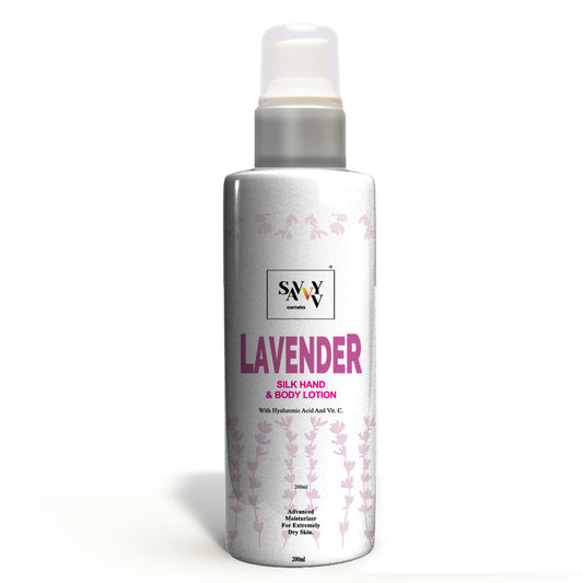 Lavender silk hand & body lotion